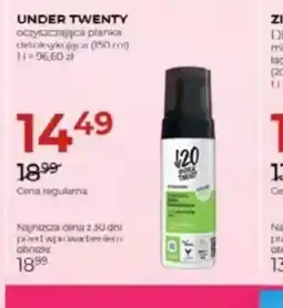 Jawa Drogerie Under Twenty oczyszczająca pianka oferta