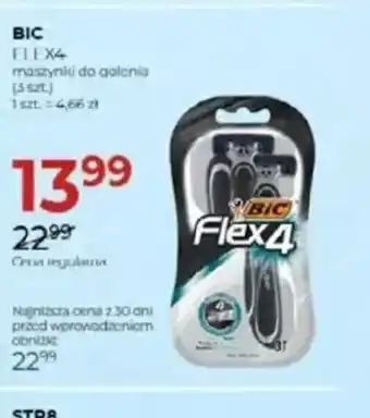 Jawa Drogerie Maszynki do golenia BIC Flex4 oferta