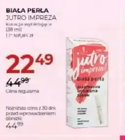 Jawa Drogerie Biała Perła Jutro Impreza oferta
