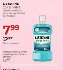 Jawa Drogerie Listerine Cool Mint oferta