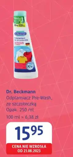 dm drogerie markt Dr. Beckmann Odplamiacz Pre-Wash oferta