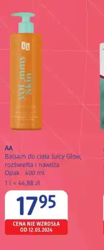 dm drogerie markt Balsam do ciała Juicy Glow AA oferta