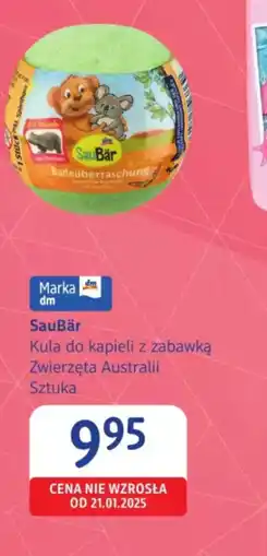 dm drogerie markt Kula do kąpieli z zabawką oferta