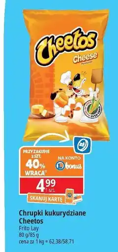 E.Leclerc Chrupki cheese Cheetos oferta