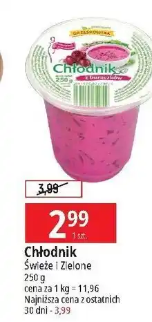 E.Leclerc Chłodnik z buraków Grześkowiak oferta