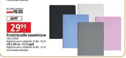 E.Leclerc Prześcieradło bawełniane 200 x 220 cm oferta