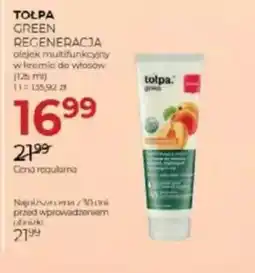 Jawa Drogerie Tolpa Green Regeneracja oferta