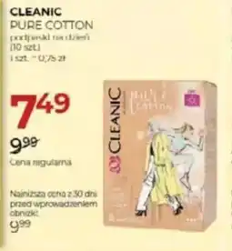 Jawa Drogerie Cleanic Pure Cotton oferta