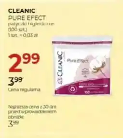 Jawa Drogerie Płatki higieniczne Cleanic Pure Efect oferta
