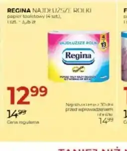 Jawa Drogerie Papier toaletowy Regina Najdłuższe Rolki oferta