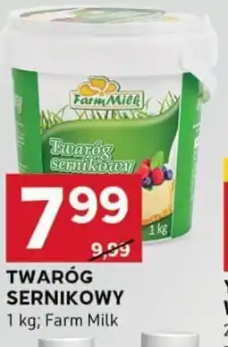 Stokrotka Optima Twaróg sernikowy Farm Milk oferta