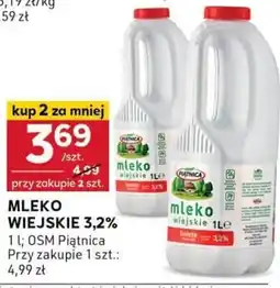 Stokrotka Optima Mleko Wiejskie 3,2% oferta