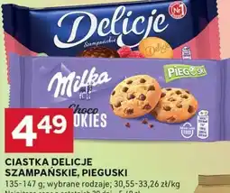 Stokrotka Optima Ciastka Delicje Szampańskie, Pieguski oferta