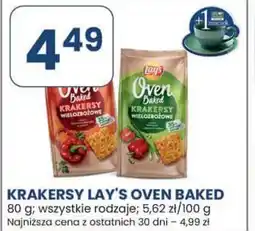Stokrotka Optima Krakersy Lay's Oven Baked oferta