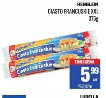 TomiMarkt Ciasto francuskie XXL Henglein oferta