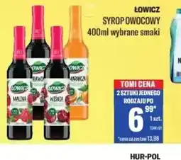 TomiMarkt Lowicz Syrop owocowy oferta