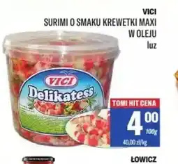 TomiMarkt Surimi o smaku krewetki Vici Delikatess oferta