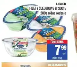 TomiMarkt Filety śledziowe w sosie Lisner oferta
