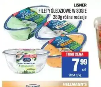 TomiMarkt Filety śledziowe w sosie Lisner oferta