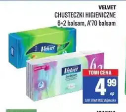 TomiMarkt Chusteczki higieniczne Velvet oferta