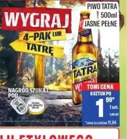 TomiMarkt Piwo Tatra oferta