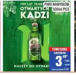 TomiMarkt Piwo Namysłów Otwarte Kadzi oferta