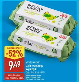 ALDI WESOŁY KURNIK Jaja z wolnego wybiegu L oferta