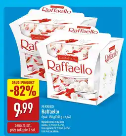 ALDI FERRERO Raffaello oferta