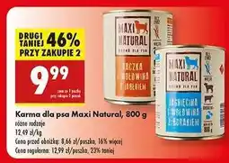 Biedronka Karma dla psa Maxi Natural, 800 g oferta