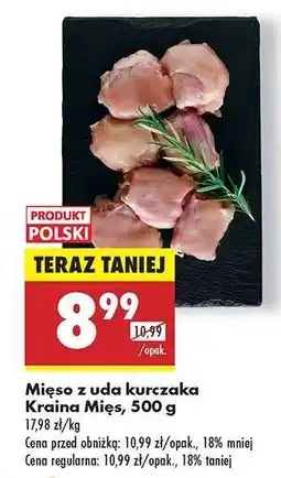 Biedronka Mięso z uda kurczaka Kraina Mięs 500 g oferta