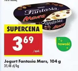 Biedronka Jogurt Fantasia Mars, 104 g oferta