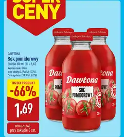 ALDI DAWTONA Sok pomidorowy oferta