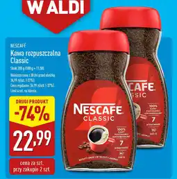 ALDI NESCAFÉ Kawa rozpuszczalna Classic oferta