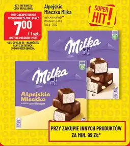 Polomarket Alpejskie Mleczko Milka Mondelez oferta
