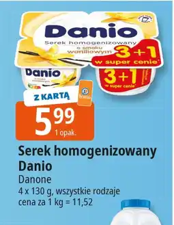 E.Leclerc Serek homogenizowany Danio oferta