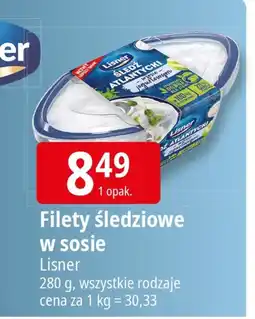 E.Leclerc Filety śledziowe Lisner oferta