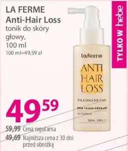 Hebe LA FERME Anti-Hair Loss tonik do skóry głowy oferta