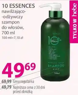 Hebe 10 ESSENCES nawilżająco-odżywczy szampon do włosów oferta
