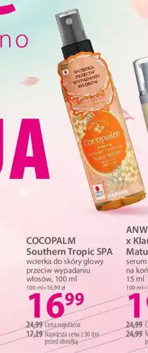 Hebe COCOPALM Southern Tropic SPA wcierka do skóry głowy przeciw wypadaniu włosów oferta