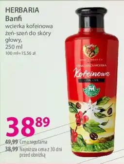 Hebe HERBARIA Banfi wcierka kofeinowa żeń-szeń do skóry głowy oferta