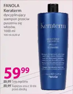 FANOLA Keraterm dyscyplinujący szampon przeciw puszeniu się włosów