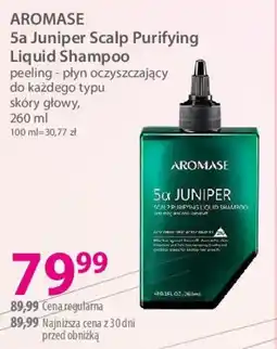 AROMASE 5a Juniper Scalp Purifying Liquid Shampoo peeling