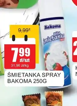 Bingo Smietanka spray Bakoma oferta