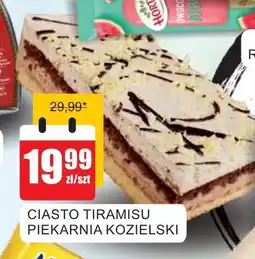 Ciasto Tiramisu Piekarnia Kozielski