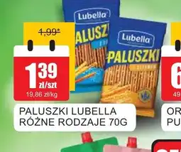 Bingo Paluszki Lubella oferta