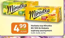 Gama Herbata ekspresowa Minutka Mokate oferta