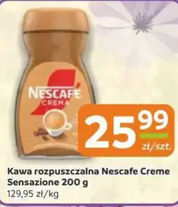 Gama Kawa rozpuszczalna Nescafe Creme Sensazione oferta