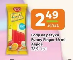 Gama Lody na patyku Funny Finger Algida oferta