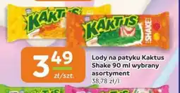 Gama Lody na patyku Kaktus Shake oferta