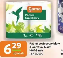 Gama Papier toaletowy biały oferta